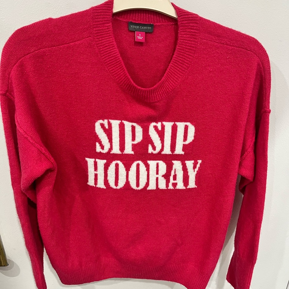 Pink Holiday Sweater